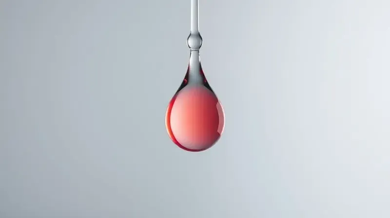 Representação visual do pH da água, com uma gota d'água no centro e uma escala de cores do ácido ao alcalino ao fundo.