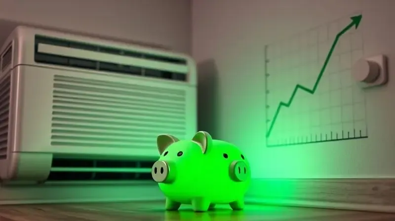 Selo Procel de eficiência energética em destaque ao lado de um cofrinho de porco, simbolizando economia.