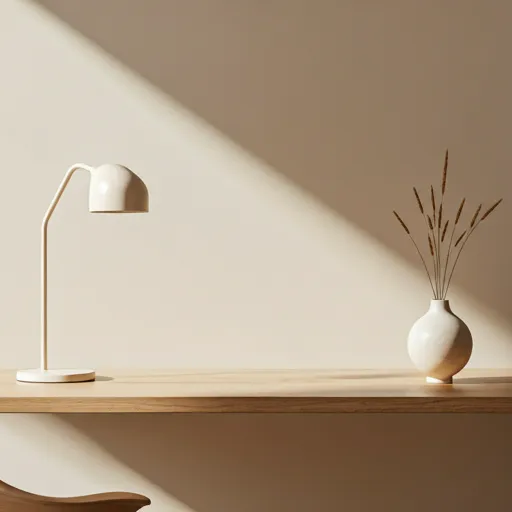 Home office aconchegante